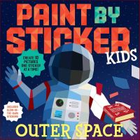 Ready to ship หนังสือภาษาอังกฤษ PAINT BY STICKER KIDS: OUTER SPACE: CREA