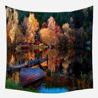 Home 2021 Net Red Scenery Tapestry Wall Hanging Gossip Tapestries