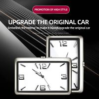 ■❀◈ Car Internal Stick-On Quartz Clock Mini Luminous Auto Gauge Clock Dashboard Clock Auto Ornament For Styling Car Accessories