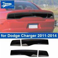 JIDIXIAN y สีดำไฟท้ายรถตกแต่งไฟท้ายสำหรับ Dodge Charger 2011 212 2013 2014อุปกรณ์เสริมภายนอก