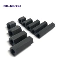 M3 M4 nylon standoff spacer screw female hex plastic pillar isolation column bolts Nylon hexagonal column double passF008