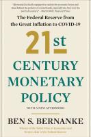 หนังสืออังกฤษใหม่ 21st Century Monetary Policy : The Federal Reserve from the Great Inflation[Paperback]