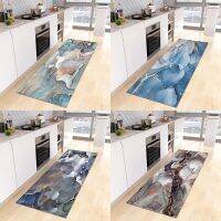 Modern Nordic Marble Printed Rugs Kitchen Mats Entrance Door Mats Bathroom Non-slip Floor Mats Living Room Room Home Decor Rugs