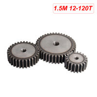 1.5 Mod Spur Gear 1.5M Pinion Gear 1.5 Motor Transmission Accessories 100 ฟัน 45 # Steel-Naeki