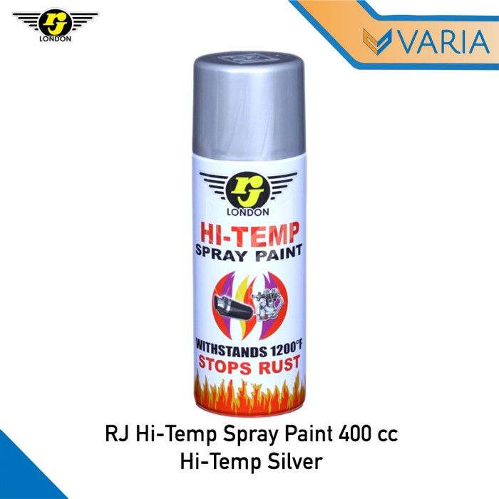 Rj London Hi Temp Silver 400 Cc Cat Semprot Tahan Panas Pylox Pilox Lazada Indonesia 8549