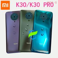 ฝาหลังแบตเตอรี่กระจก (ของแท้100% ชิ้น) สำหรับ Xiaomi Redmi K30 K30หลังของโปรชิ้นส่วนอะไหล่ซ่อมตัวเครื่อง