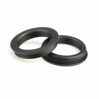 2pcs M25x0.75 to RMS Thread Adapter RMS to M25 Microscope Objective Ring for Leica Nikon Olympus Microscope Objective