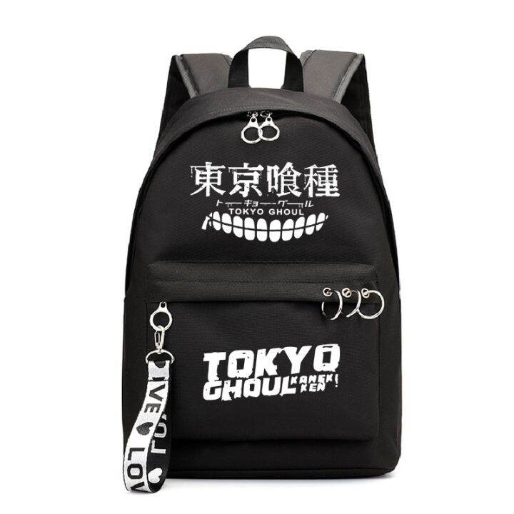 tokyo-ghoul-กระเป๋าเป้วัยรุ่น-mochila-กระเป๋าเป้นักเรียนใส่ของได้เยอะกระเป๋าแล็ปท็อปสำหรับผู้ชายและผู้หญิงสำหรับเดินทาง