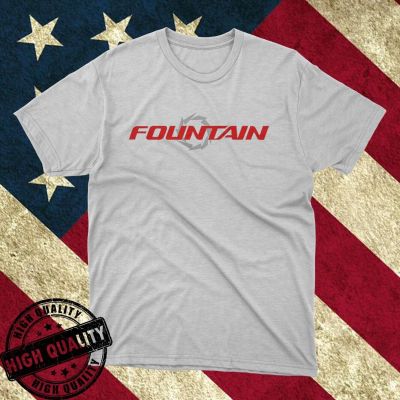 Hot New Fountain Powerboats Logo Mens Tshirt Size S5Xl Limited Edition