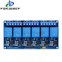 โมดูลรีเลย์ DC 5V 6ช่องสัญญาณพร้อมฉนวนกันความร้อนด้วยแสงสำหรับ Arduino ราสเบอร์รี่ Pi บอร์ดขยายสำหรับเครื่องพิมพ์วงจรรวม