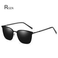 ROZA Polarized Sunglasses Men Driver Glasses Mirror UV400