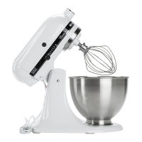 เครื่องผสมไฟฟ้าแส้ลวดสแตนเลสสำหรับ KitchenAid K45WW 9704329