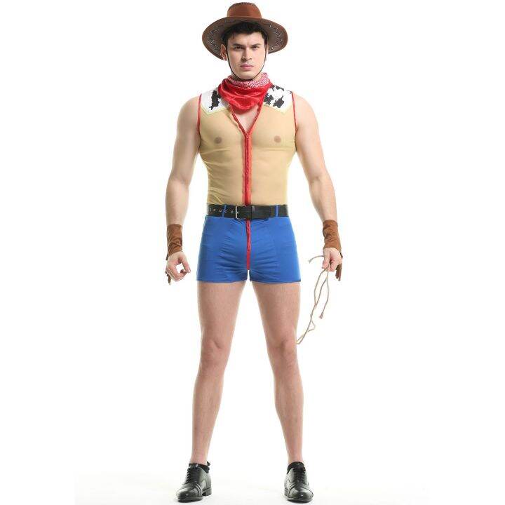 M-XL role-playing game uniform western cowboy uniform game uniform cos ...