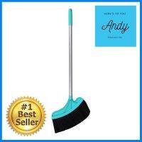 ไม้กวาดขนไนลอน ด้ามอะลูมิเนียม K.T.UTENSIL สีฟ้าNYLON BROOM WITH ALUMINUM HANDLE K.T.UTENSIL LIGHT BLUE **สอบถามเพิ่มเติมได้จ้า**