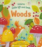 Usborne Little Lift และดู Woods เด็กภาษาอังกฤษ Early การศึกษาหนังสือนิทานความรู้ความเข้าใจตรัสรู้ปกแข็งภาษาอังกฤษหนังสือต้นฉบับ