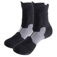 Holiday Discounts Mens Terry Cushioned Basketball Running Cycling Athletic Socks For Males Size 36 41 EU