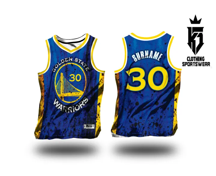 GOLDEN STATE WARRIOR FULL SUBLIMATION JERSEY | Lazada PH