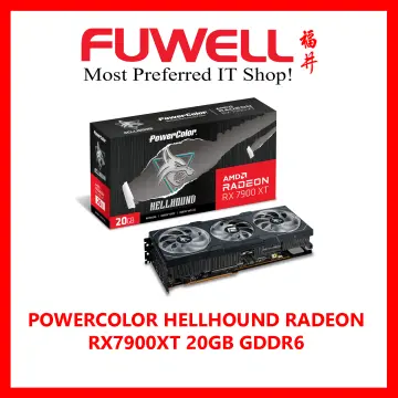 Hellhound AMD Radeon™ RX 7600 XT 16GB GDDR6 - PowerColor