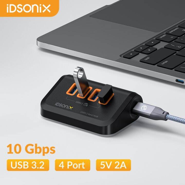 idsonix-ประเภท-c-usb-3-2ฮับแท่นวางมือถือ10gbps-ช่องเสียบสวิทช์สลับสัญญาณหลายพอร์ตซ็อกเก็ต-gen2-usb-a-สำหรับ-sur-แล็ปท็อปแมคบุ๊คพีซี