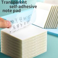 Transparent Note Self-Adhesive Memo Notepad School Office Supplies Stationery