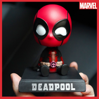 12เซนติเมตร D Eadpool รูปการกระทำหัวฟองตุ๊กตาเวนเจอร์สซูเปอร์ฮีโร่รถตกแต่งพีวีซีรุ่นตุ๊กตาของขวัญของขวัญวันเกิดของเล่น