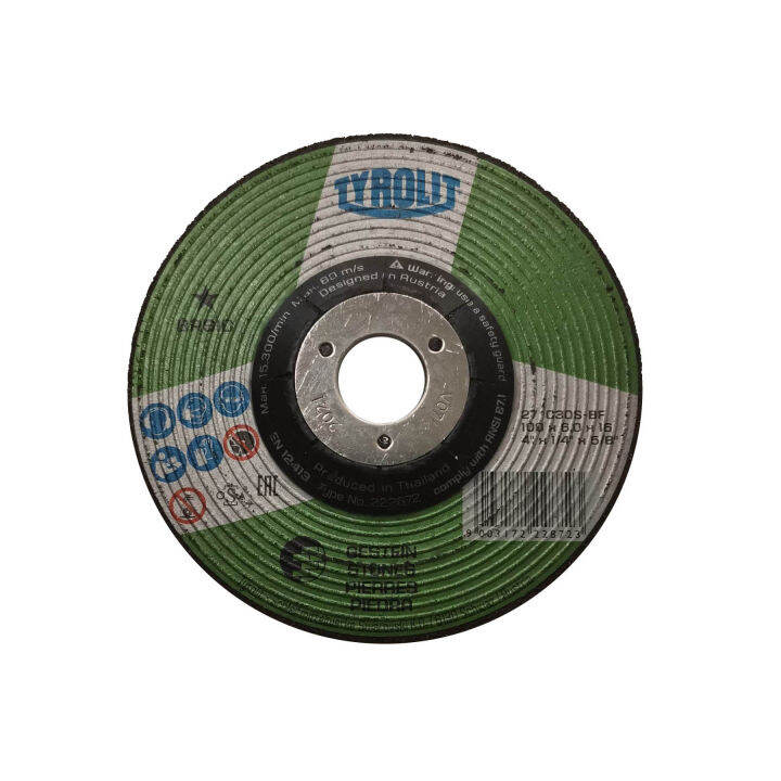 Tyrolit Abrasive Stone Grinding wheel 4" by Kuysen Lazada PH