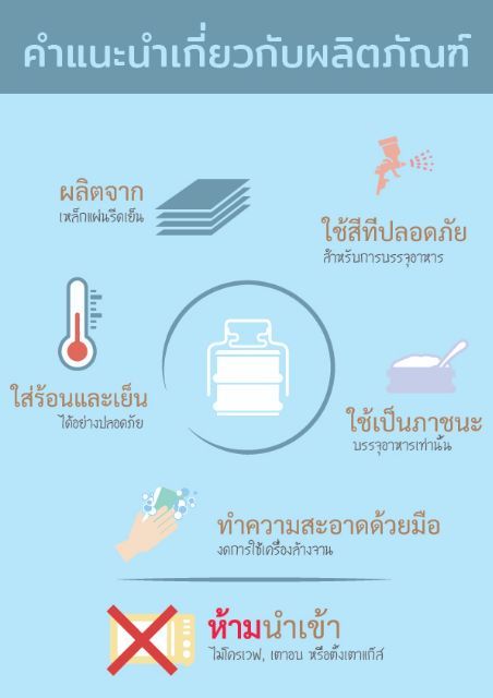 ปิ่นโตเคลือบโบราณใจดี3ชั้นน