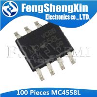 100pcs MC4558L SOP8 MC4558 SOP 4558 SOP-8 Operational Amplifier IC WATTY Electronics