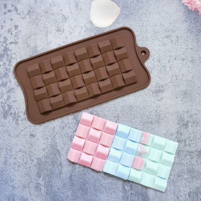 Silicone Chocolate Molds Cake Bakeware Kitchen Baking Tools Candy Maker Sugar Mould Bar Block Ice Tray Cake Accessories Ice Maker Ice Cream Moulds