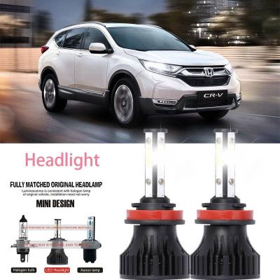 หลอดไฟหน้ารถยนต์ LED LAI 40w 6000k สีขาว สําหรับ Honda CR-V V (RWRT) 2017-2023