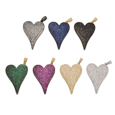 Heart Pendant Jewelry Making Supplies Love Couple Gift Diy Earrings Necklace Chain Parts Handmade Fashion Necklaces 2022 Women