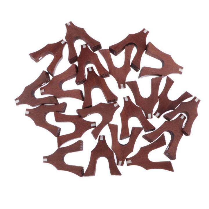 CCGenius 21pcs Wood Guzheng Bridge Set Zither Koto Gu Zheng Replacement