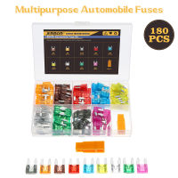 180pcs 2535A Fuse Car Blade Fuse Assortment Assorted Kit Mini Small Size Blade Set Auto Truck Automotive Fuse