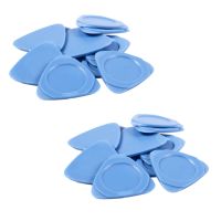 20 Pcs Opening Pry Tool for Cell Phone iPhone Screen Case LCD PDA Laptop Repair /Guitar Pick Light Blue