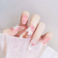 Horec Wear nail, popular girl bow fake nails, nail patch, detachable, new products