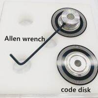 เครื่องเข้ารหัสรหัสล้อสำหรับ Heds-9700h50 Heds9700h 400cpr Ab/ 2ช่องตะแกรงนับ Diameter25.4mm ด้านนอก