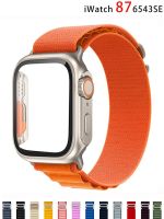 เคส Capa + Pulseira Para สายคาด Apple Watch 45มม. 44มม. 42มม. 40มม. ห่วงอัลไพน์ IWatch ซีรีส์3 4 5 6 SE 7 8 Alterar Para Ultra 49มม.