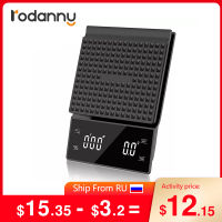 Rodanny High Accuracy Coffee Scale with Smart Digital Electronic Precision Timer Food Household Kitchen Scale