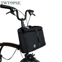 TWTOPSEจักรยานเสื้อม้วนสำหรับBrompton Foldingกระเป๋าจักรยานกันน้ำที่บังฝนปรับขนาดสายขี่จักรยานกระเป๋าสะพายข้างFit 3SIXTY PIKES