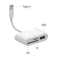 Type C to SD Card Camera Reader 2 in 1 OTG โอนรูปเข้า โทรศัพท์ หรือ คอมพิวเตอร์ ผ่านหัวเสียบ Type C