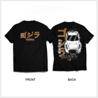 เสื้อยืดผู้ชายT-shirt 256-257  เสื้อยืดลาย NISSAN R35-GIDZILLA สุดคูล... Made in Thailand คุณภาพเยี่ยม เสื้อยืดแฟชั่นลำลอง