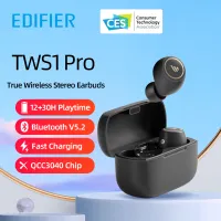 Edifier TWS1 Pro True Wireless Bluetooth Earbuds หูฟังไร้สาย หูฟังบลูทูธ V5.2 การตัดเสียงรบกวน CVC8.0 IP65 กันฝุ่นกันน้ำ จับคู่เร็ว