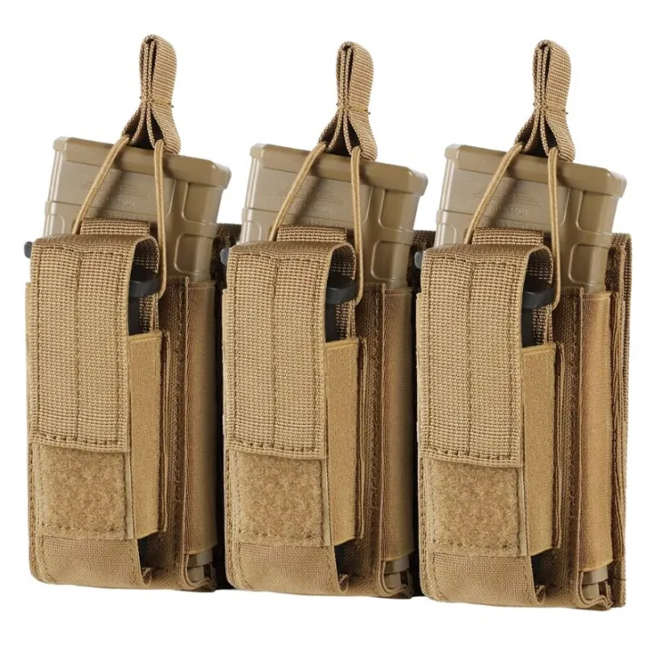 DualLayer Mag Pouch Tactical OpenTop Double Triple Magazine Pouch for