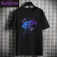 [S-5XL] Genshin Impact Raiden ShogunKamizato AyakaGanYu เกมเสื้อยืดแฟชั่นความประทับใจS-5XL