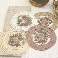 Vintage Lace Tableware Decorative Coasters for European Style Home Decoration