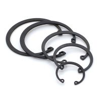 Circlip M8 M72 C Clips Snap Retaining Ring For Hole GB893 Black 65 Manganese Steel Washer Internal Retaining Ring Shaft CircliP