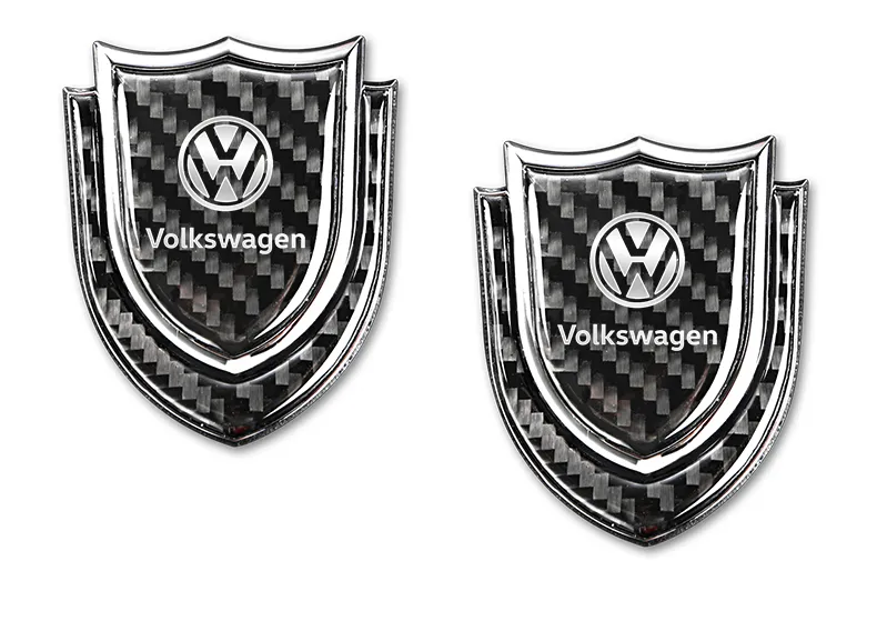 Ready Stock VW 3D Logo Emblem Badge Metal Chrome Sticker Carbon Fiber Car  Body Door Rim Vip Stickers Motor Decals Trunk Tag Decoration Auto  Accessories Fit For Volkswagen Polo Golf Pointer Santan