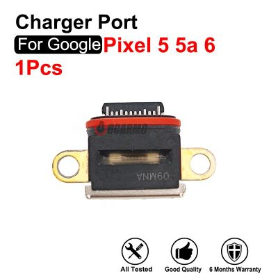 อะไหล่แท่นชาร์จ USB สำหรับ Google Pixel 6 5 5A ของแท้ชาร์จพอร์ตชิ้นส่วนซ่อม