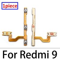 【☊HOT☊】 tong0 สำหรับ Xiaomi Redmi 7a 8 8a 9 9a สวิทช์ไฟปุ่มเปิด/ปิดกุญแจควบคุมระดับเสียงปุ่มสายเคเบิลงอได้