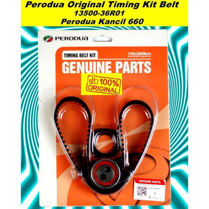 100 Original Perodua Kancil 660 100,000km Timing Belt Kit Lazada